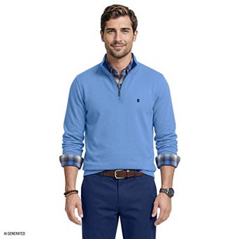 Men’s IZOD Advantage Performance Quarter Zip Fleece Sweater