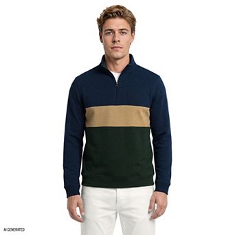 Men’s IZOD Advantage Performance Quarter Zip Fleece Sweater