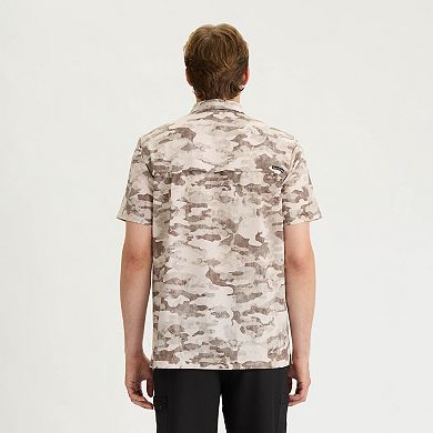 Men's Salt Life Off the Grid Performance Woven Button-Down Shirt