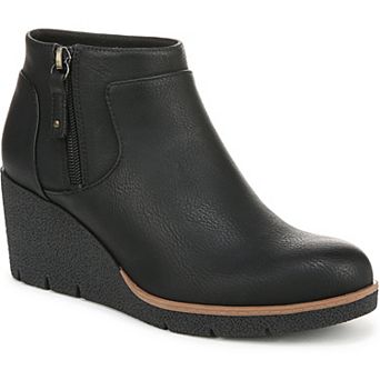 Dr. Scholl's Been There Women's Zip Wedge Boots