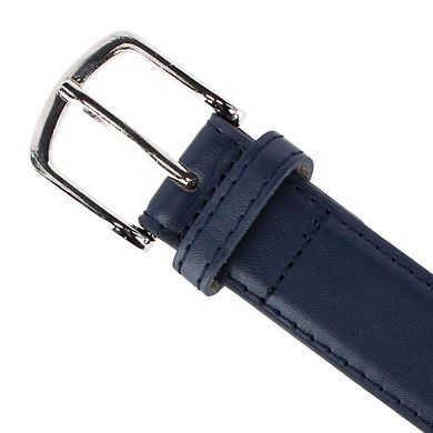 CTM Boy's Casual Basic Leather Belt