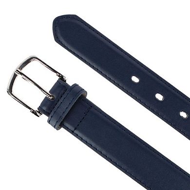 CTM Boy's Casual Basic Leather Belt