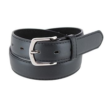CTM Boy's Casual Basic Leather Belt
