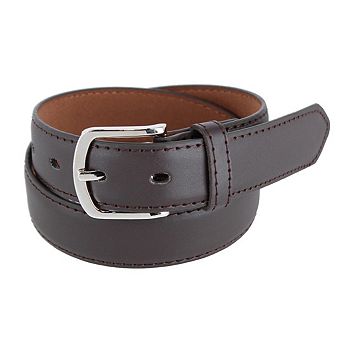 CTM Boy's Casual Basic Leather Belt