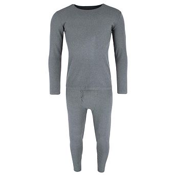 CTM Men's Big & Tall Insulated Thermal Underwear Long Sleeve and Pant Set by Wootie
