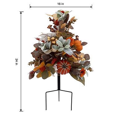 Celebrate Together™ Fall Pumpkins & Berries Urn Botanical Arrangement