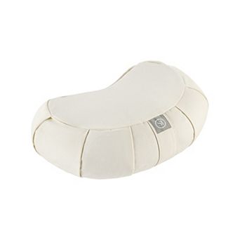 Sweet Home 17-Inch Crescent Zafu Meditation Cushion Yoga Pillow