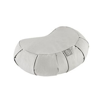 Sweet Home 17-Inch Crescent Zafu Meditation Cushion Yoga Pillow