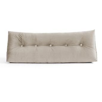Sweet Home Bed Wedge Pillow with Side Pockets for Headboard