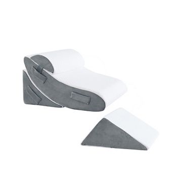 Sweet Home 4 pc High Density Foam Support Wedge Pillow Set