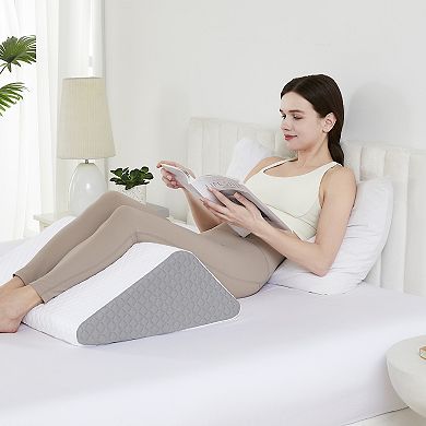 Sweet Home High Density Foam Knee Elevated Support Wedge Pillow