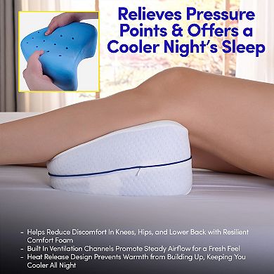 Sweet Home Leg & Knee Foam Support Pillow for Side Sleepers