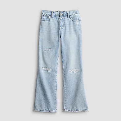Girls 6-20 SO® Mid Rise Pull On Baggy Jeans in Regular & Plus Size