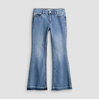 Girls 7-20 SO® Mid Rise Flare Jeans in Regular & Plus Size