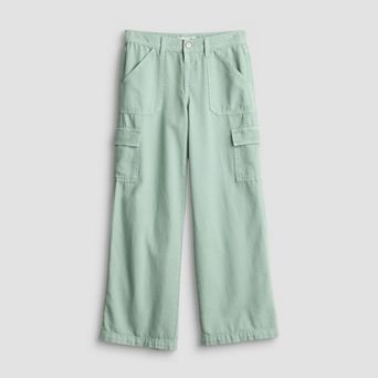 Girls 7-20 SO® Mid Rise Wide Leg Cargo Jeans in Regular & Plus Size