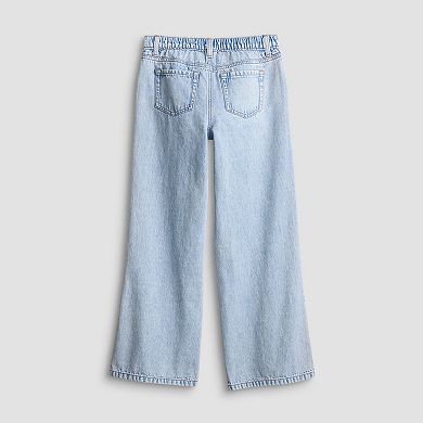 Girls 7-20 SO® Mid Rise Pull-On Wide Leg Jeans in Regular & Plus Size