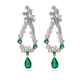 AGP PARIS Whimsical Multicolored Drop Earrings