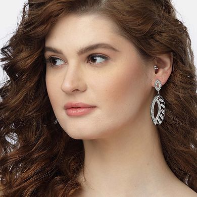 Sparkle Oval Earrings