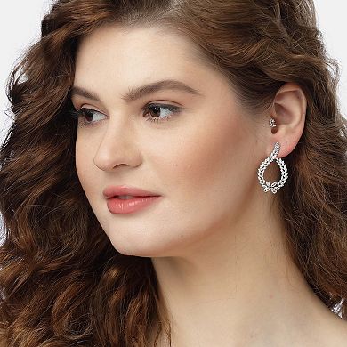 AGP PARIS Sparkling Floral Earrings