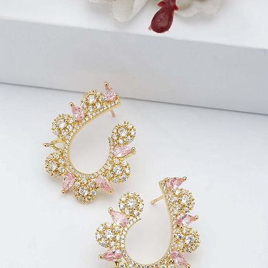 AGP PARIS Twirling Petal Earrings