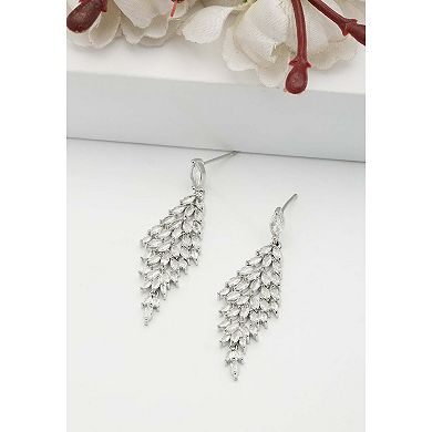 Diamond Dew Drop Earrings