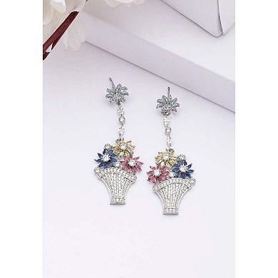 Diva Cute Bouquet Drop Earrings