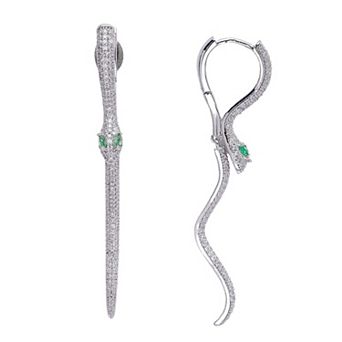 Diva Bold Snake Earrings