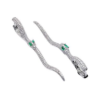 Diva Bold Snake Earrings