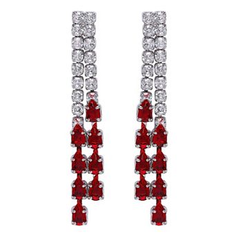 AGP PARIS Diva Asymmetrical Dangle Earrings