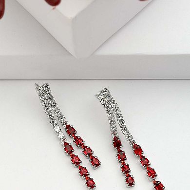 AGP PARIS Diva Asymmetrical Dangle Earrings