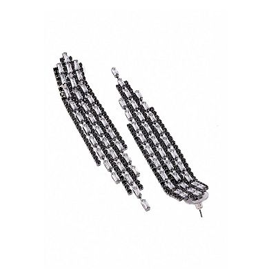 Diva Fringed Dangle Earrings