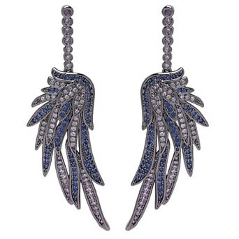 AGP PARIS Diva Angel Wing Dangle Earrings