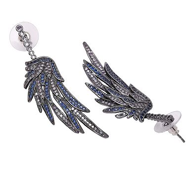 AGP PARIS Diva Angel Wing Dangle Earrings