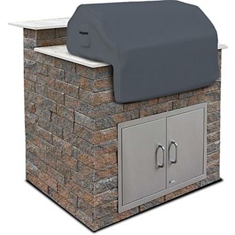 Covers&All Built-in Outdoor Grill Cover, Durable Waterproof Cover Max Material with Air Pocket