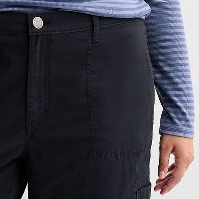 Juniors' SO® Mid Rise Cargo Jogger Pants