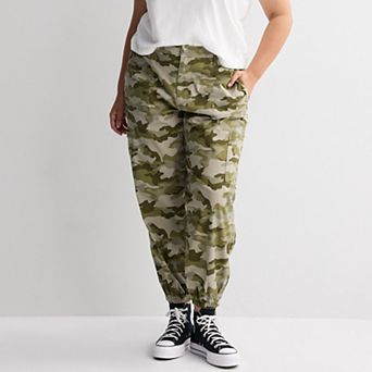 Juniors' SO® Mid Rise Cargo Jogger Pants