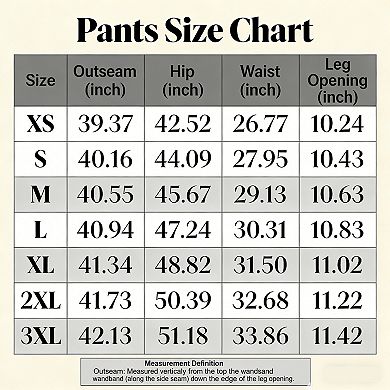 Men's Stretch Sweatpants Joggers with Pockets - Moisture-Wicking