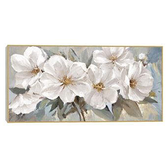 Summer Blooms 17 x 34 Floral Wall Art