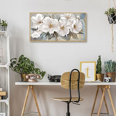 Summer Blooms 17 x 34 Floral Wall Art