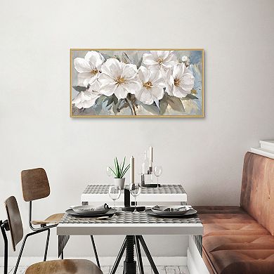 Summer Blooms 17 x 34 Floral Wall Art