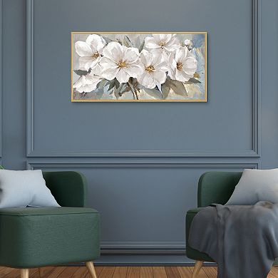 Summer Blooms 17 x 34 Floral Wall Art