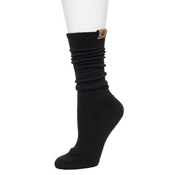 Women's Bearpaw Cable Texture Boot Socks 2-Pack