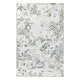 Washable Bohemian 3x5 Area Rug, Suitable for Bathroom for Bedroom Living Room Kitchen Outdoor