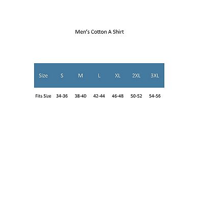 Knocker Men's White Basic A-Shirts (3 Pack)