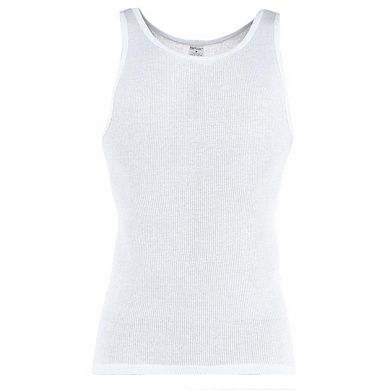 Knocker Men's White Basic A-Shirts (3 Pack)