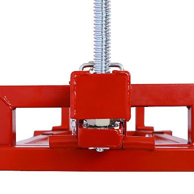 ELEMENT ACE Heavy Duty Steel Riding Mower Lift Jack with Telescopic Adjustable Design