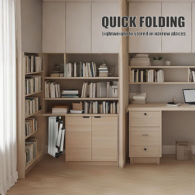 ELEMENT ACE Heavy Duty Folding Aluminum Work Platform with Non-Slip Surface