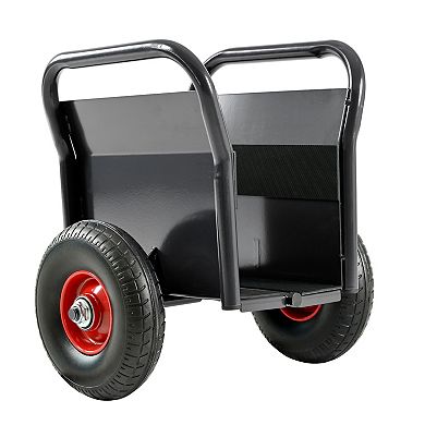 ELEMENT ACE Heavy Duty Panel Dolly with Solid Rubber Tires for Material Handling