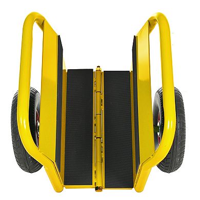 ELEMENT ACE Heavy Duty Panel Dolly with Solid Rubber Tires for Material Handling