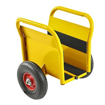 ELEMENT ACE Heavy Duty Panel Dolly with Solid Rubber Tires for Material Handling